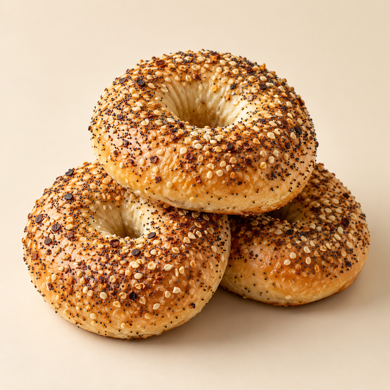 Illustrative bagel serving photograph